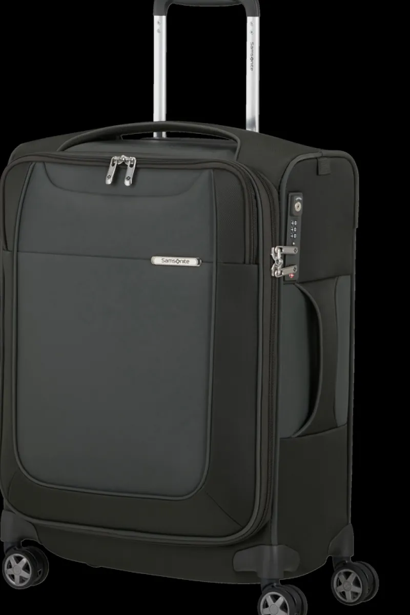 Samsonite Spinner (4 Wheel) | Lightweight Luggage-D'LITE 55cm Spinner Expandable (4 wheels) - Climbing Ivy