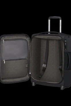 Samsonite Upright (2 Wheel) | Lightweight Luggage-D'LITE 55cm Upright Expandable (2 wheels) - Black