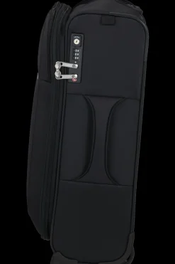 Samsonite Upright (2 Wheel) | Lightweight Luggage-D'LITE 55cm Upright Expandable (2 wheels) - Black