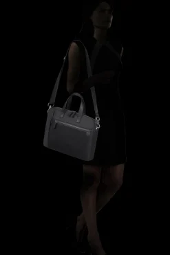 Samsonite Briefcases | Eco Friendly Luggage-ECO WAVE Bailhandle Briefcase 15.6" - Black