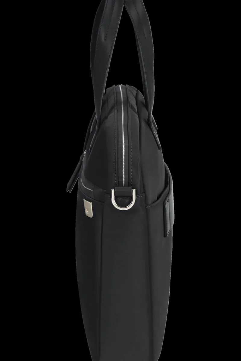 Samsonite Briefcases | Eco Friendly Luggage-ECO WAVE Bailhandle Briefcase 15.6" - Black