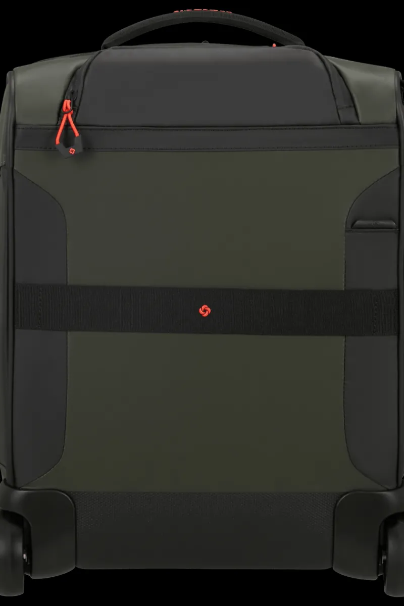 Samsonite Upright (2 Wheel) | Eco Friendly Luggage-ECODIVER Duffle with wheels underseater 45cm - Climbing Ivy