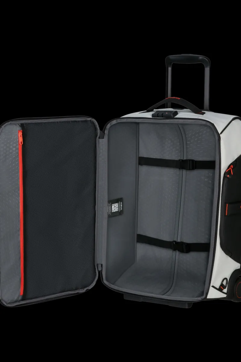 Samsonite Backpacks | Upright (2 Wheel)-ECODIVER Duffle with wheels 55cm backpack - Cloud White