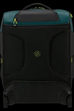 Samsonite Backpacks | Upright (2 Wheel)-ECODIVER Duffle with wheels 55cm backpack - Dark Teal/Lime
