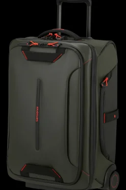 Samsonite Upright (2 Wheel) | Eco Friendly Luggage-ECODIVER Duffle with wheels 55cm - Climbing Ivy