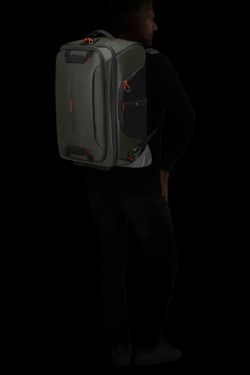 Samsonite Backpacks | Upright (2 Wheel)-ECODIVER Duffle with wheels 55cm backpack - Climbing Ivy