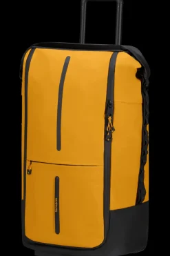 Samsonite Upright (2 Wheel) | Eco Friendly Luggage-ECODIVER Foldable duffle with wheels 4-in-1 - Yellow