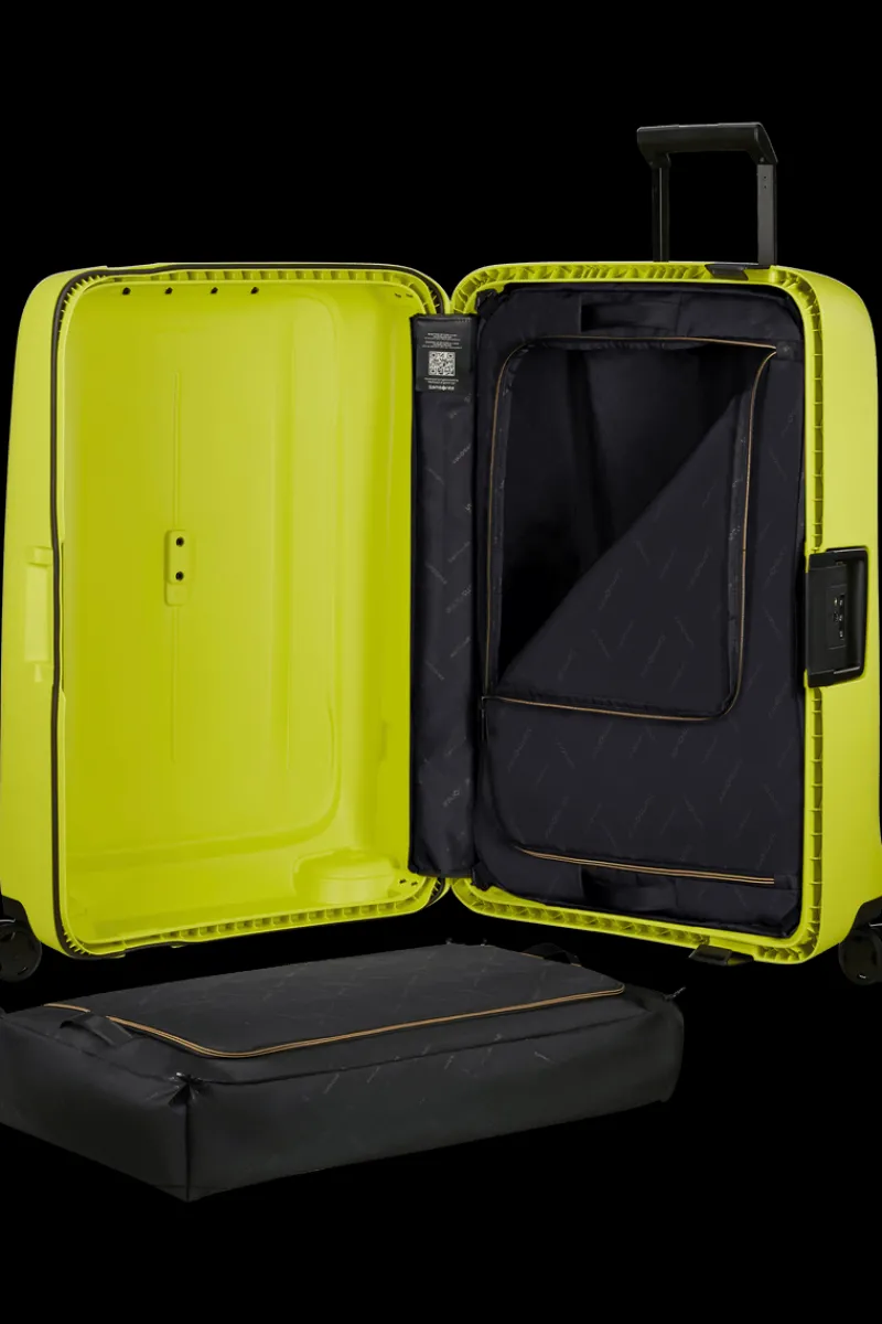 Samsonite Spinner (4 Wheel) | Hardside Luggage-ESSENS Spinner (4 wheels) 69cm - Lime