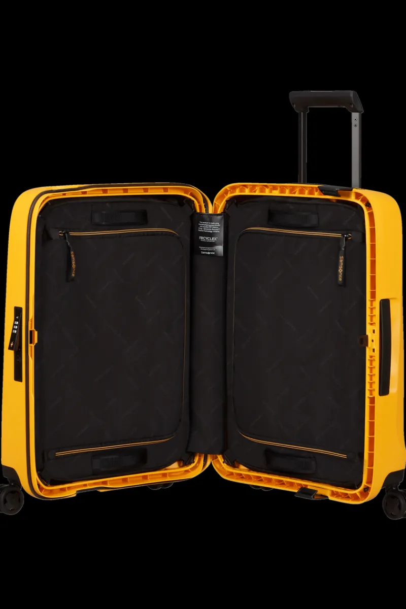 Samsonite Spinner (4 Wheel) | Hardside Luggage-ESSENS Spinner (4 wheels) 55cm - Radiant Yellow