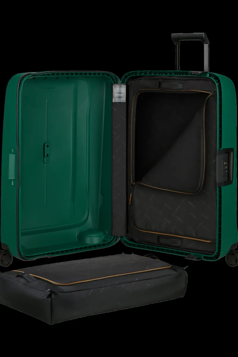 Samsonite Spinner (4 Wheel) | Hardside Luggage-ESSENS Spinner (4 wheels) 69cm - Alpine Green