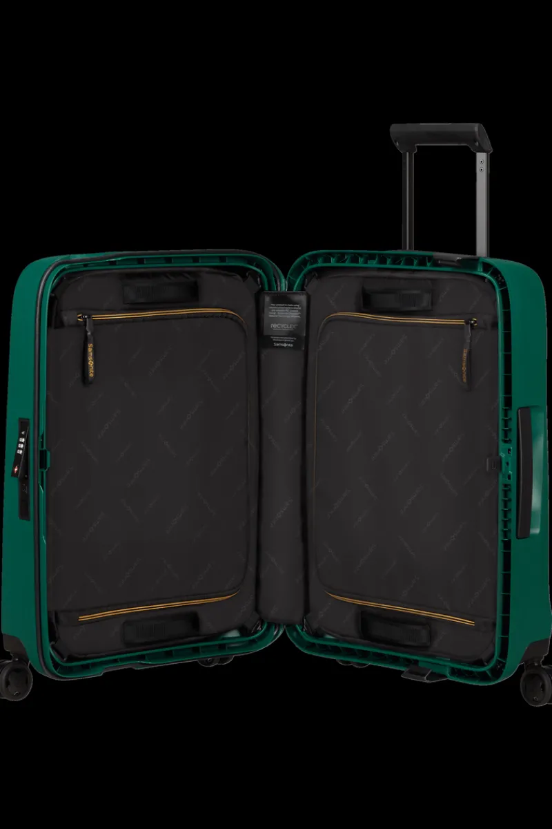 Samsonite Spinner (4 Wheel) | Hardside Luggage-ESSENS Spinner (4 wheels) 55cm - Alpine Green