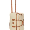 Brics Upright (2 Wheel) | Softside Luggage-Firenze Cabin Wheeled Holdall - Cream