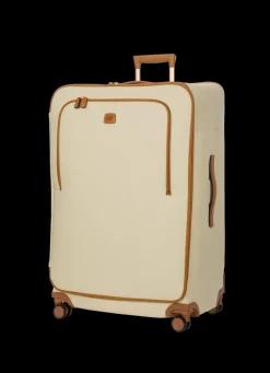 Brics Spinner (4 Wheel) | Softside Luggage-FIRENZE Compound Large Trolley - Cream