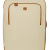 Brics Spinner (4 Wheel) | Softside Luggage-FIRENZE Compound Medium Trolley - Cream