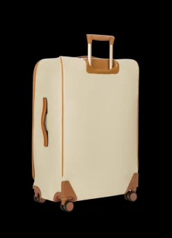 Brics Spinner (4 Wheel) | Softside Luggage-FIRENZE Compound Medium Trolley - Cream
