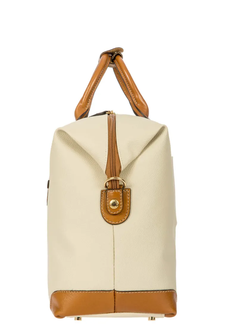 Brics Softside Luggage-Firenze Small Clipper - Cream