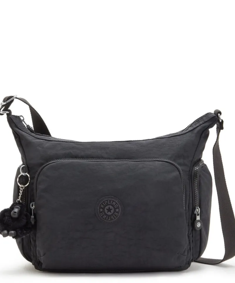 Kipling Crossbodys-GABB Large Crossbody Bag with Adjustable Straps - Black Noir (black)