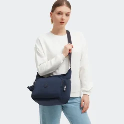 Kipling Crossbodys-GABB Large Crossbody Bag with Adjustable Straps - Blue Bleu 2 (blue)