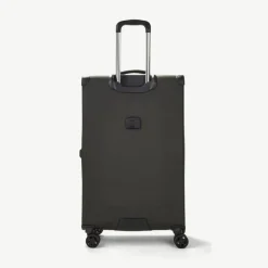 Rock Spinner (4 Wheel) | Softside Luggage-Georgia Large Suitcase (expandable) - Grey