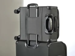Rock Spinner (4 Wheel) | Softside Luggage-Georgia Small Suitcase (expandable) - Grey
