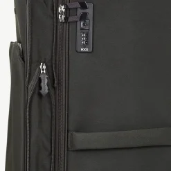 Rock Spinner (4 Wheel) | Softside Luggage-Georgia Small Suitcase (expandable) - Grey