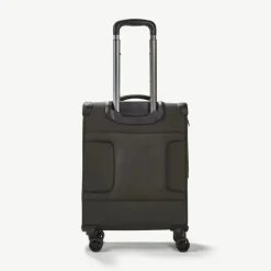 Rock Spinner (4 Wheel) | Softside Luggage-Georgia Small Suitcase (expandable) - Black