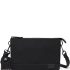 London Luggage Clutch Bags-HARRISON Bardin Clutch - Black