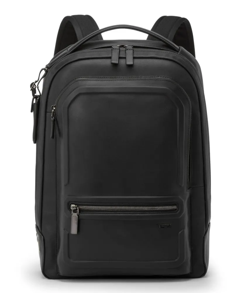 London Luggage Backpacks-HARRISON Bradner Backpack - Black Bombe