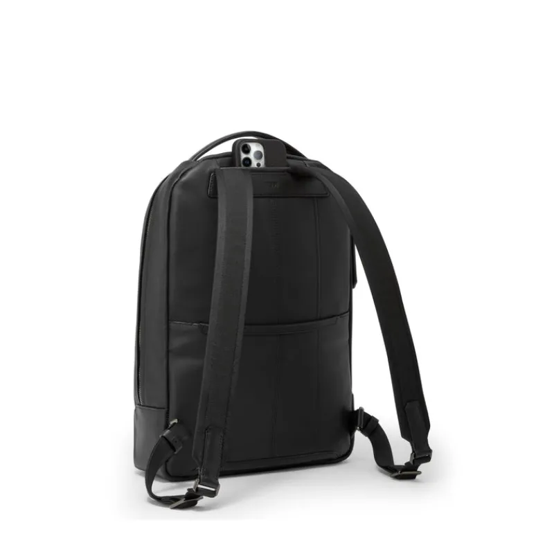 London Luggage Backpacks-HARRISON Bradner Backpack - Black Bombe