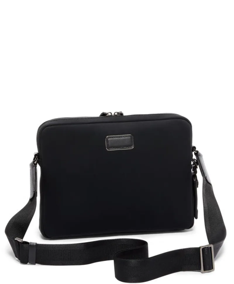 London Luggage Crossbodys-Harrison Leo Crossbody - Black