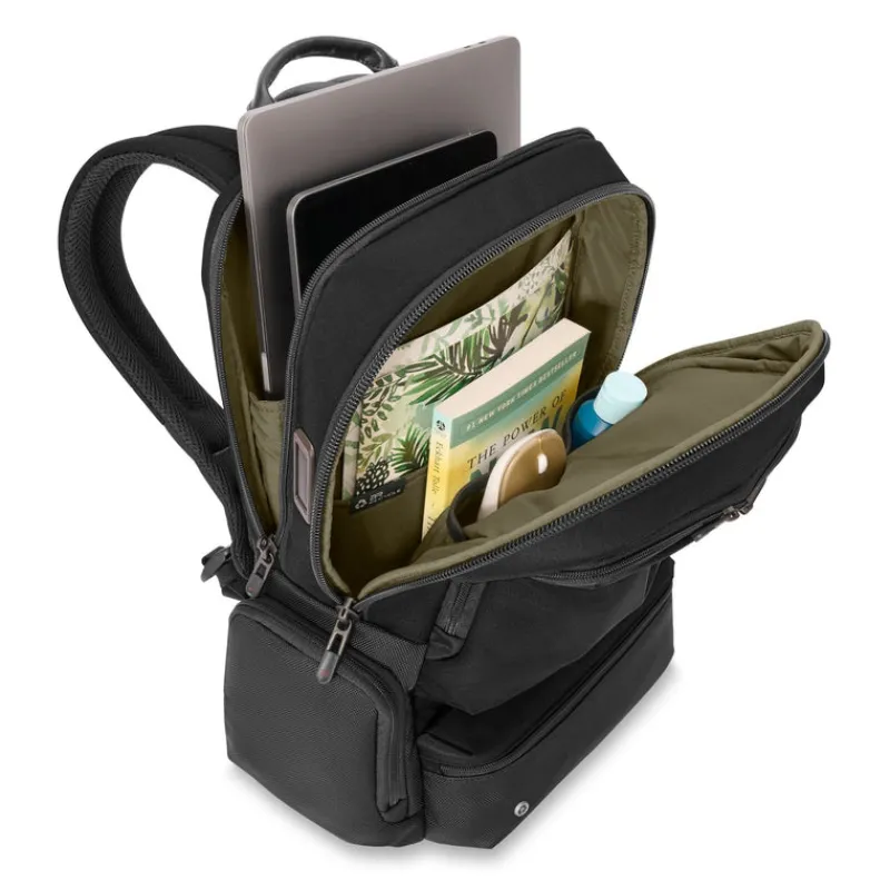 Briggs & Riley Backpacks-HTA Large Cargo Backpack - Black