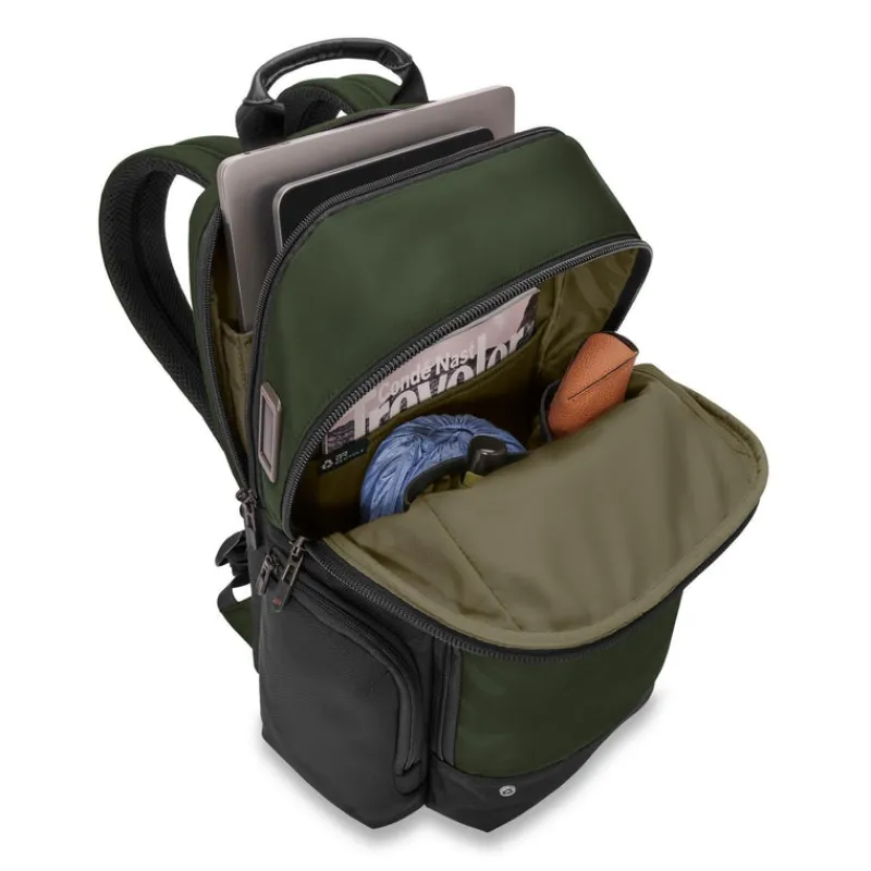 Briggs & Riley Backpacks-HTA Medium Cargo Backpack - Forest