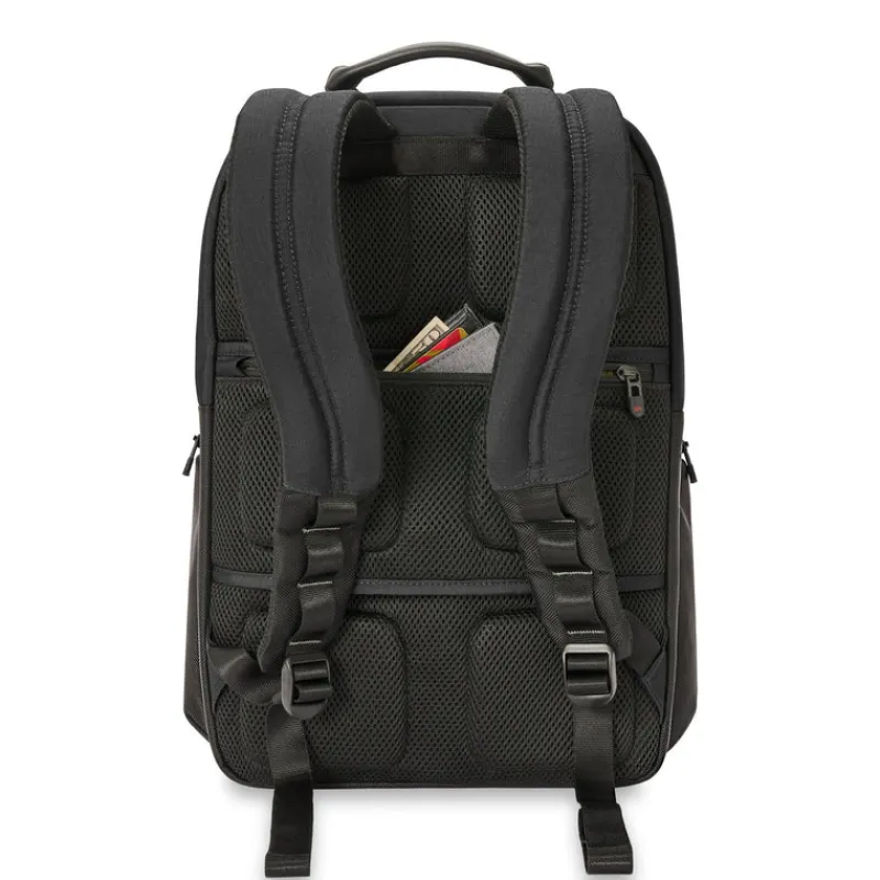 Briggs & Riley Backpacks-HTA Medium Widemouth Backpack - Black