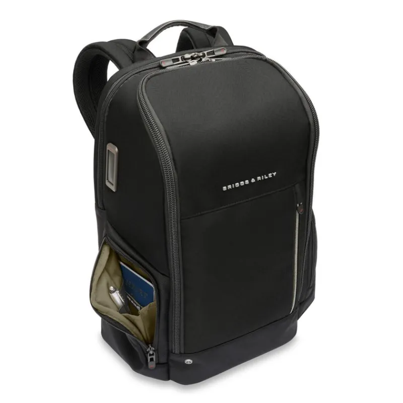 Briggs & Riley Backpacks-HTA Medium Widemouth Backpack - Black