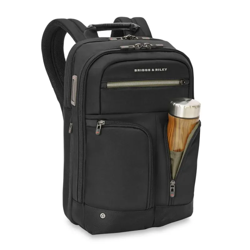Briggs & Riley Backpacks-HTA Slim Expandable Backpack - Black