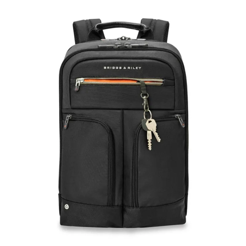Briggs & Riley Backpacks-HTA Slim Expandable Backpack - Black