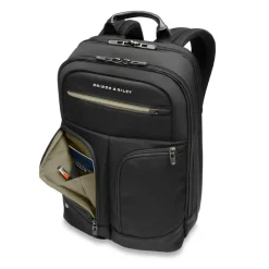 Briggs & Riley Backpacks-HTA Slim Expandable Backpack - Black