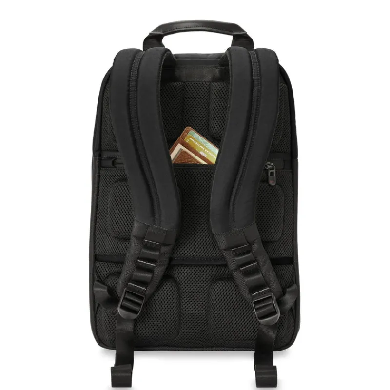 Briggs & Riley Backpacks-HTA Slim Expandable Backpack - Black
