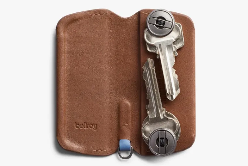 Bellroy Wallets-Key Cover Plus Third Edition - Hazelnut