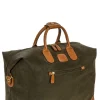 Brics Softside Luggage-Life Holdall Small Clipper - Olive