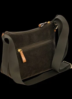 Brics Shoulder Bags-Life Shoulderbag Small MARTINA - Olive