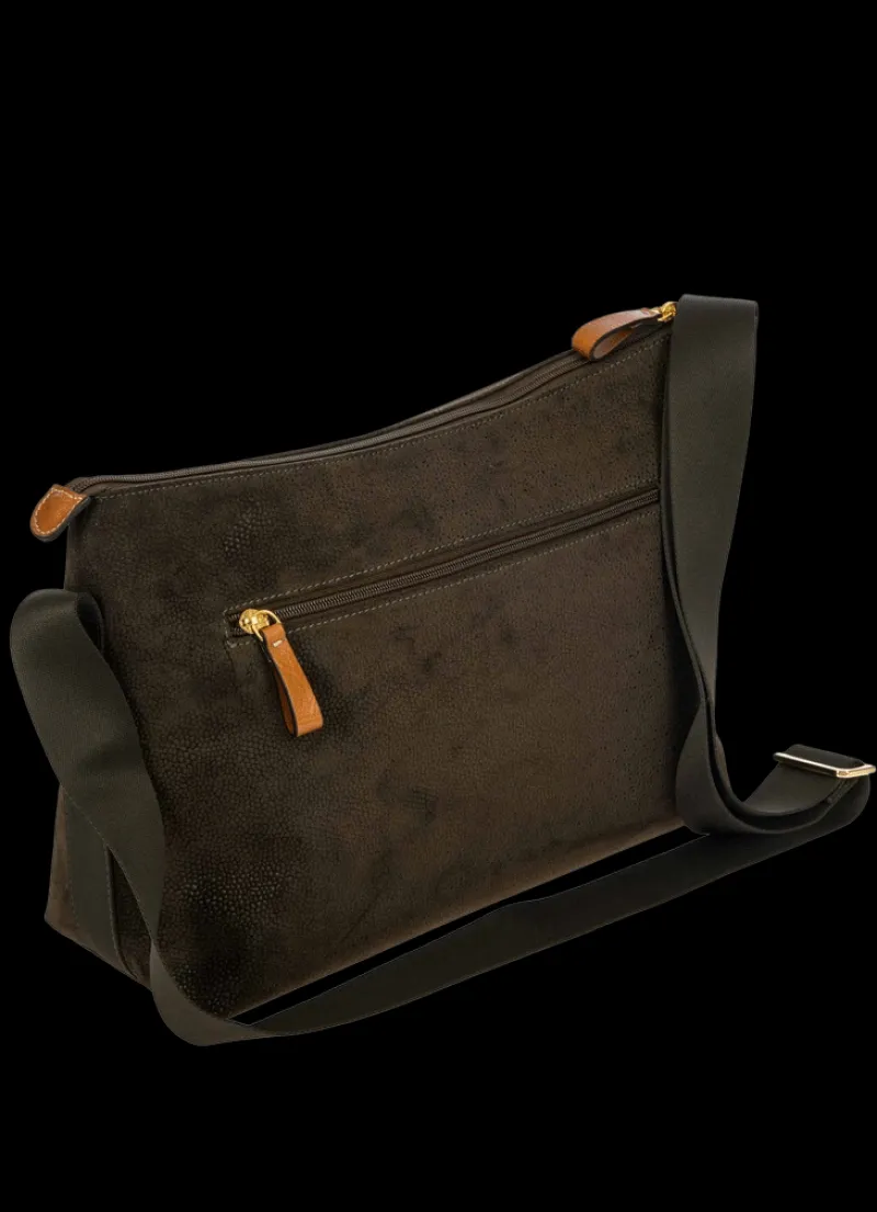 Brics Shoulder Bags-Life Shoulderbag Small MARTA - Olive