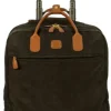 Brics Spinner (4 Wheel) | Softside Luggage-Life TROPEA Pilotcase Trolley - Olive