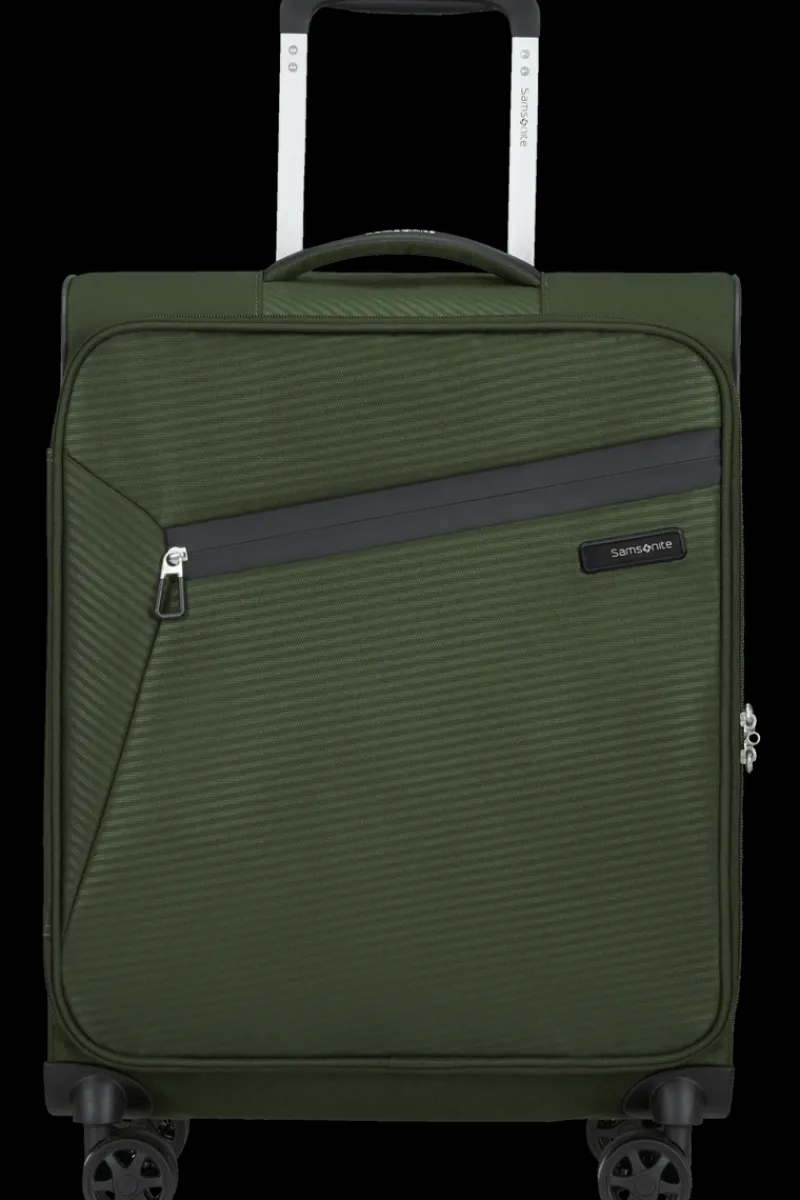 Samsonite Spinner (4 Wheel) | Softside Luggage-LITEBEAM Spinner (4 wheels) 55cm - Climbing Ivy