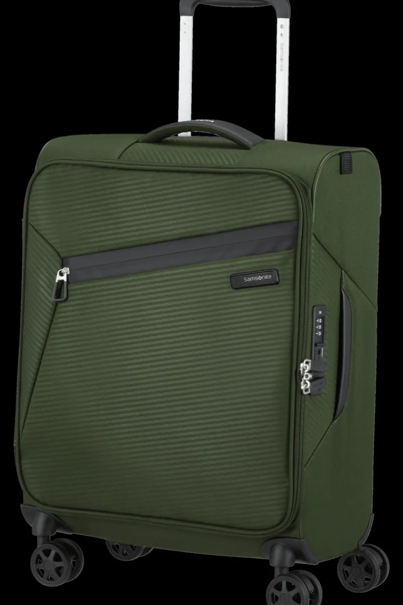 Samsonite Spinner (4 Wheel) | Softside Luggage-LITEBEAM Spinner (4 wheels) 55cm - Climbing Ivy