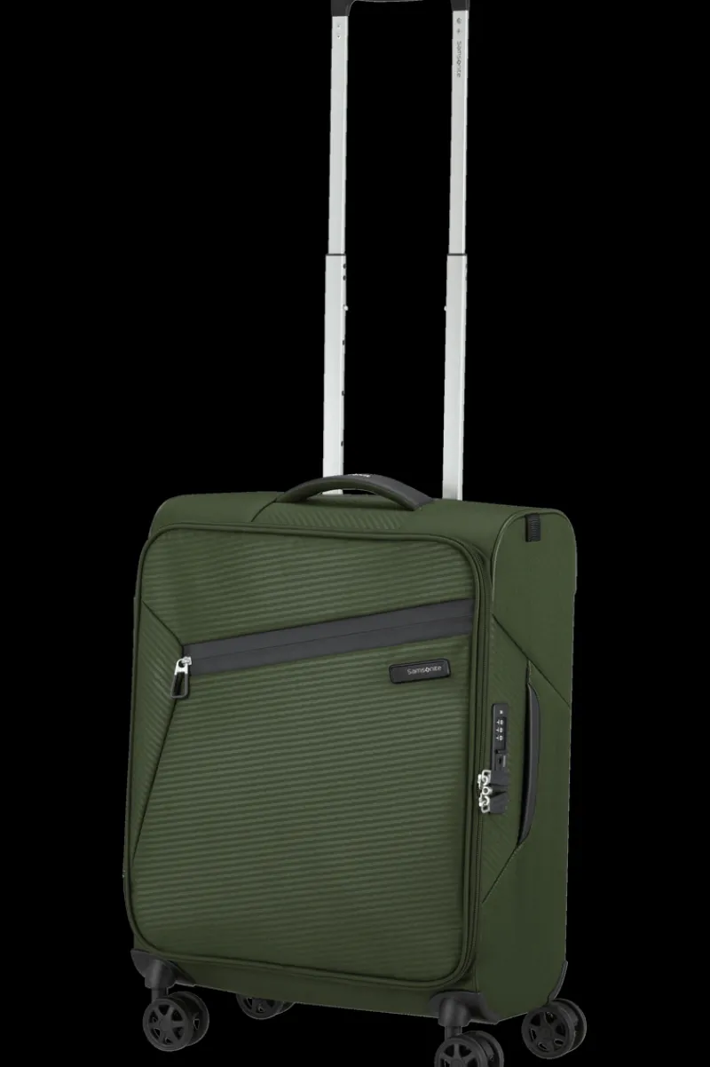 Samsonite Spinner (4 Wheel) | Softside Luggage-LITEBEAM Spinner (4 wheels) 55cm - Climbing Ivy