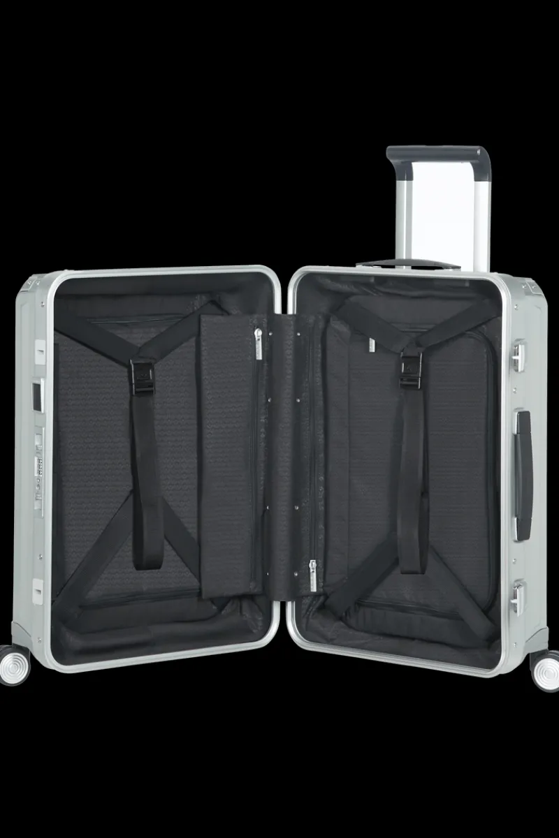 Samsonite Spinner (4 Wheel) | Aluminium Luggage-Lite-Box Alu Spinner (4 Wheels) 55cm - Aluminium