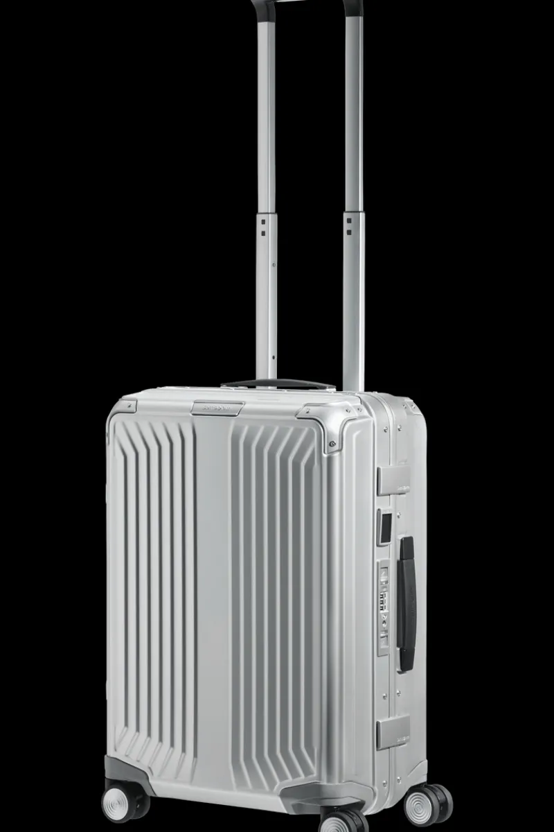 Samsonite Spinner (4 Wheel) | Aluminium Luggage-Lite-Box Alu Spinner (4 Wheels) 55cm - Aluminium