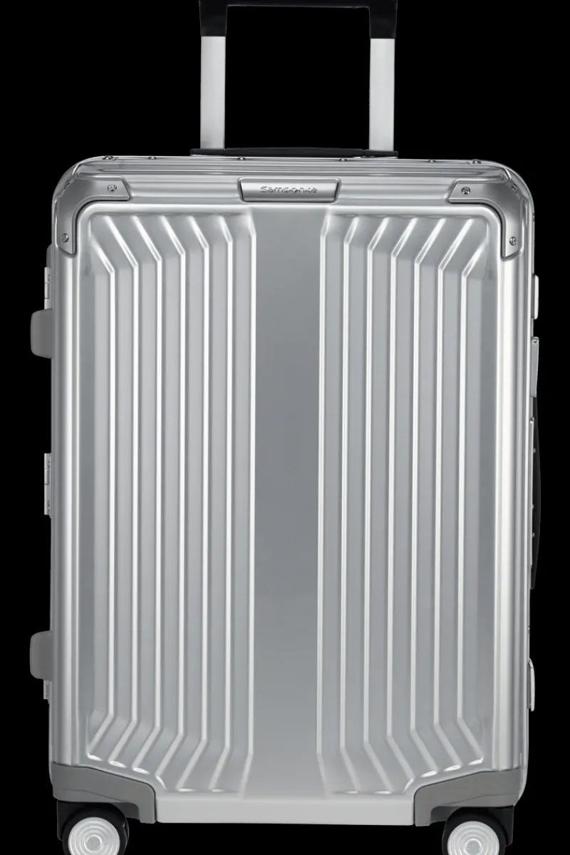 Samsonite Spinner (4 Wheel) | Aluminium Luggage-Lite-Box Alu Spinner (4 Wheels) 55cm - Aluminium