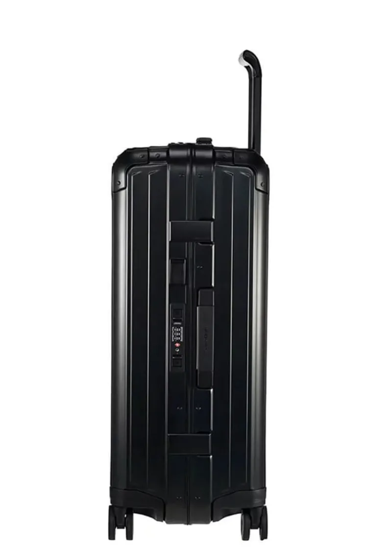 Samsonite Spinner (4 Wheel) | Aluminium Luggage-Lite-Box Alu Spinner Aluminium (4 Wheels) 69cm - Black